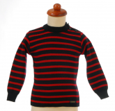 kids seamansweater marine/cerise (dark blue/cherry red)